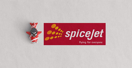SpiceJet Brand name Identity Aircraft livery Graphics Airport Signage Tansport Graphics Brand Imagery Advertisments Web Design