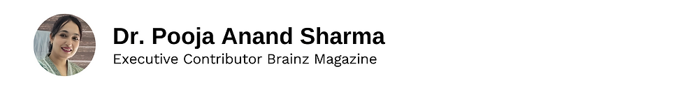 Executive Contributor Dr. Pooja Anand Sharma