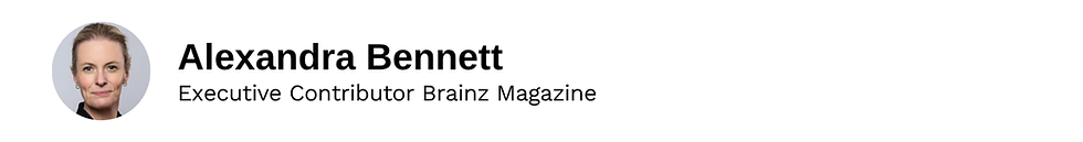 Executive Contributor Alexandra Bennett Brainz Magazine