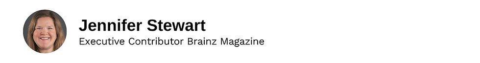Executive Contributor Jennifer Stewart Brainz Magazine