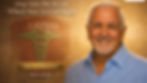 Smiling older man in a blue shirt beside ARIVO logo; ad text says Step Into the Room and Begin Your Identity Reset.