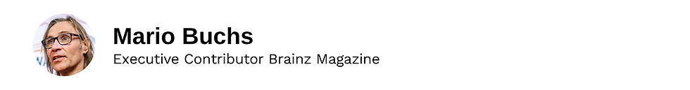 Executive Contributor Mario Buchs Brainz Magazine