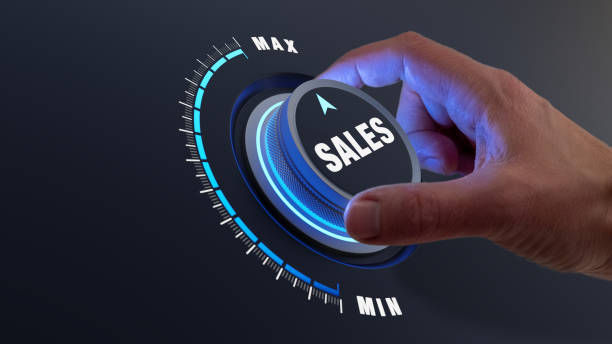 Increase sales volume, profit and revenue concept.