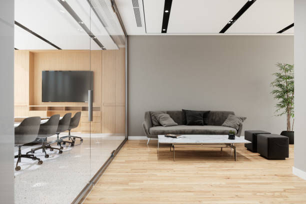 Modern Office Space With Lobby