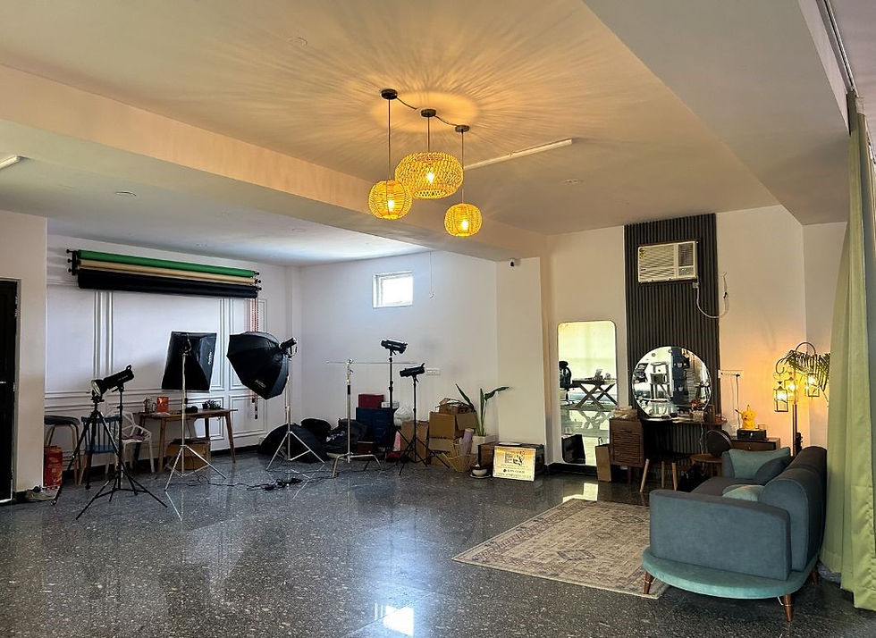 a modern studio setup