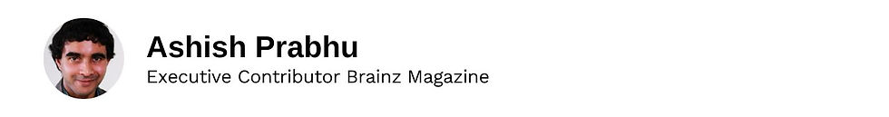 Executive Contributor Ashish Prabhu