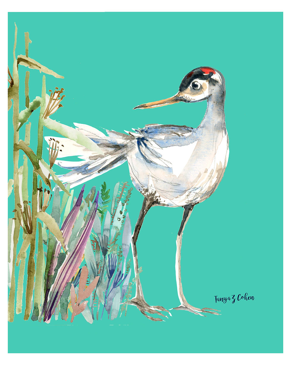 waterbird print