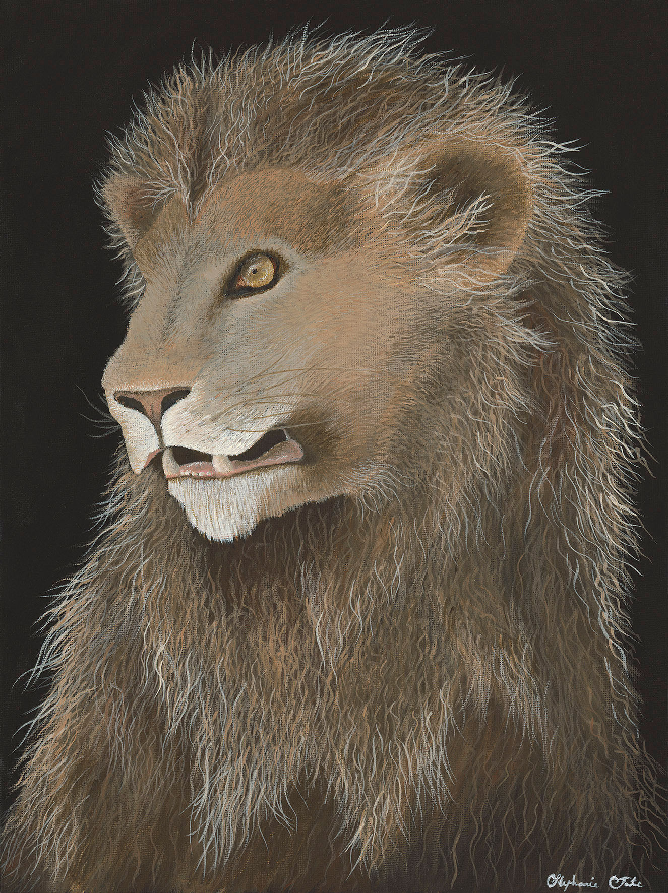 Painting - Kings Gaze