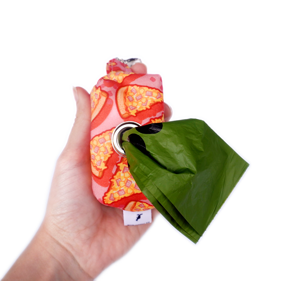 Thumbnail: Poop Bag Holder - Cheese Pizza