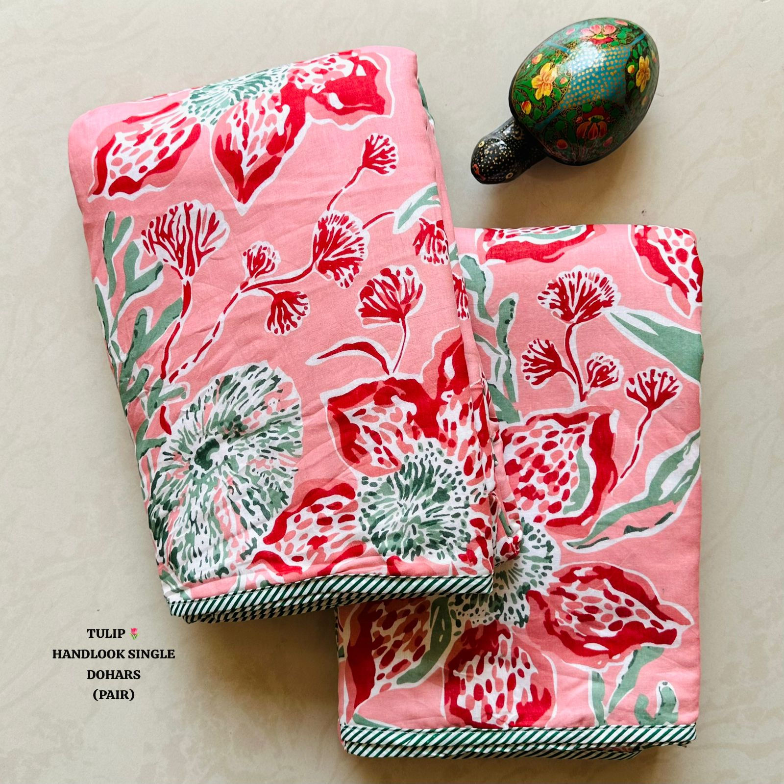 LATEST TULIP HANDLOOK SINGLE DOHARS PREMIUM COLLECTION