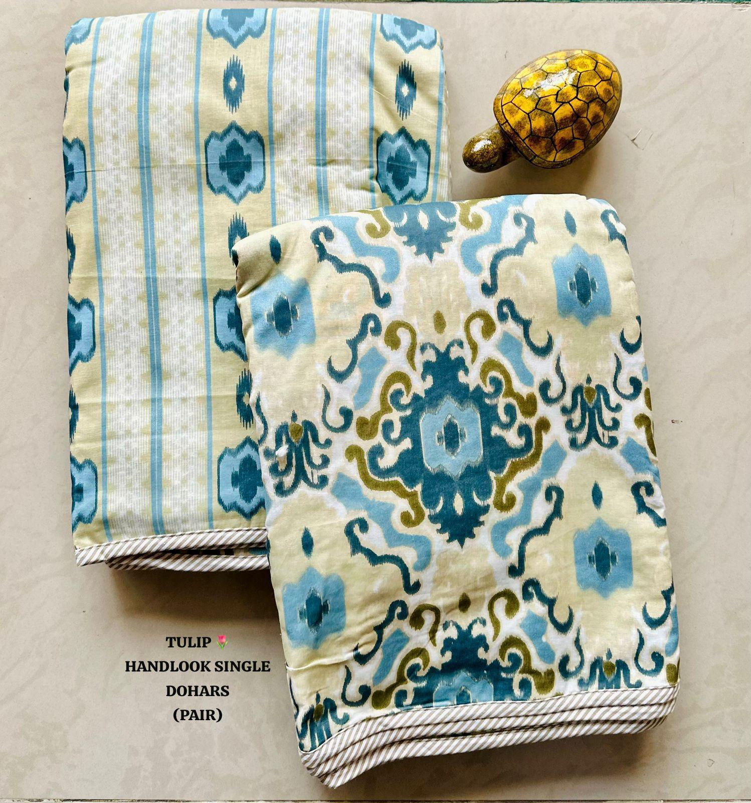 LATEST TULIP HANDLOOK SINGLE DOHARS PREMIUM COLLECTION