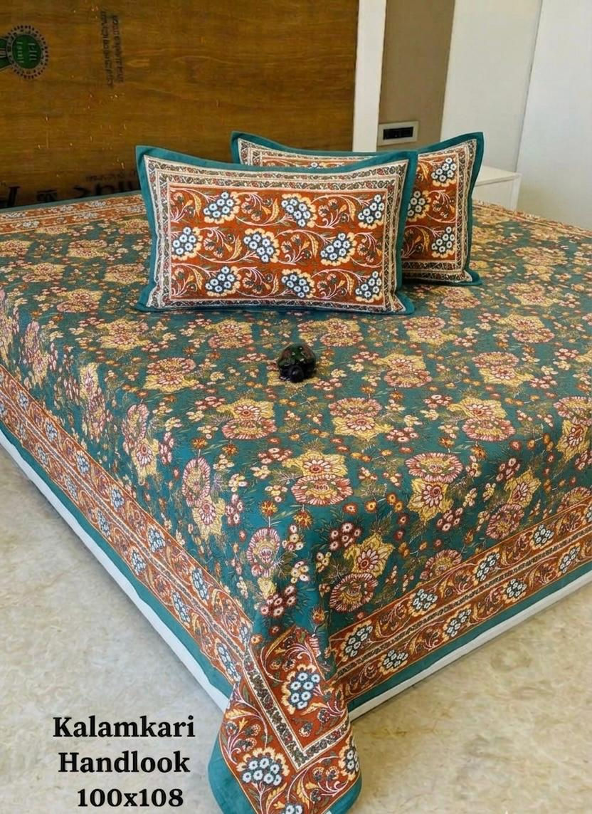 KALAMKARI HANDLOOK 100*108