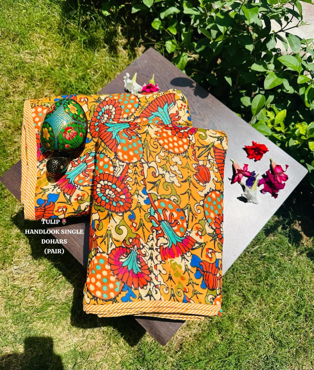 LATEST TULIP HANDLOOK SINGLE DOHARS PREMIUM COLLECTION