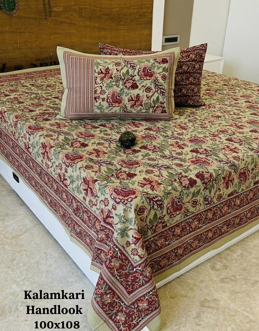 KALAMKARI HANDLOOK 100*108