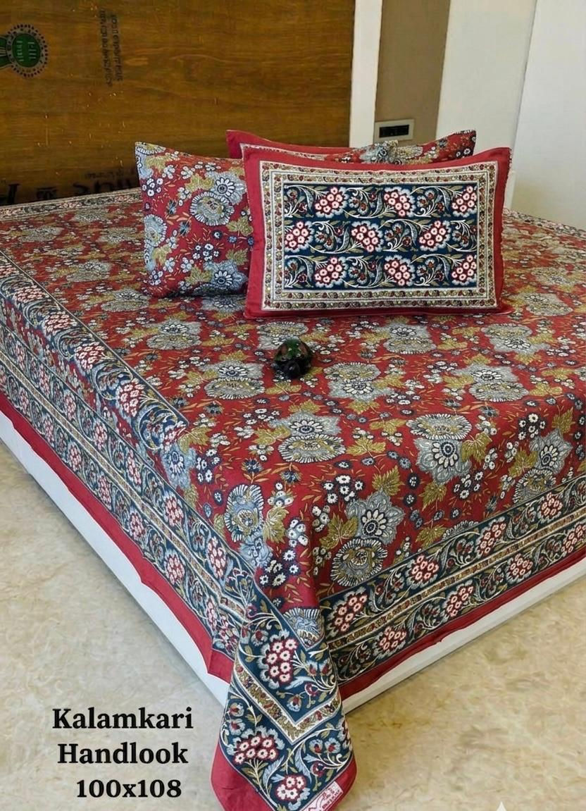 KALAMKARI HANDLOOK 100*108