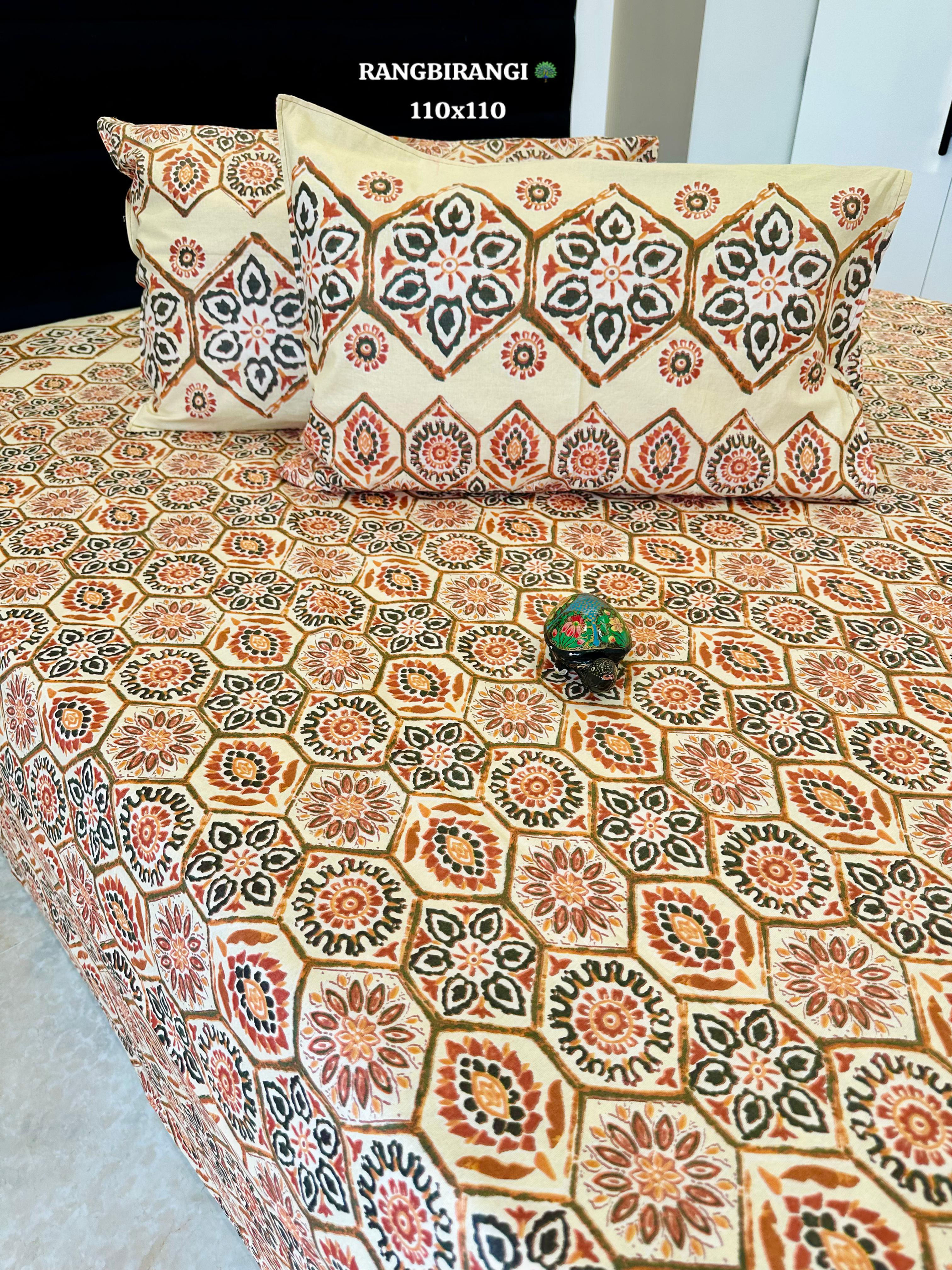 RANG - BIRANGI 110 x 110 INCHES BEDSHEET