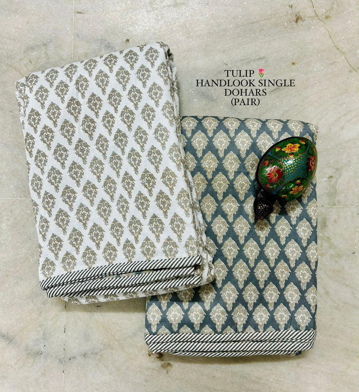 TULIP HANDLOOK SINGLE DOHARS PREMIUM COLLECTION 