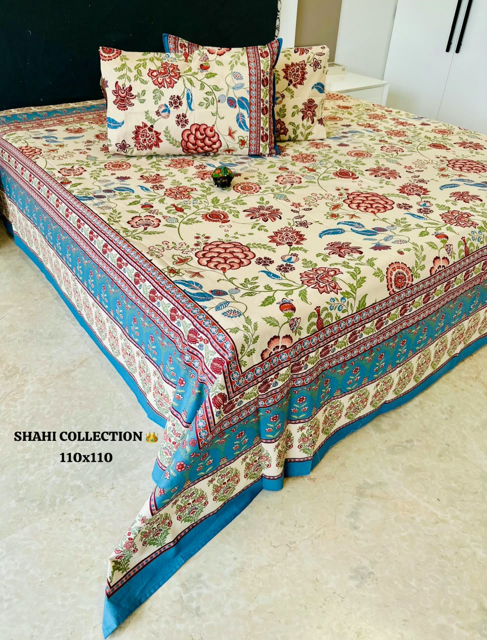 SHAHI COLLECTION 110 x 110 INCHES BEDSHEET