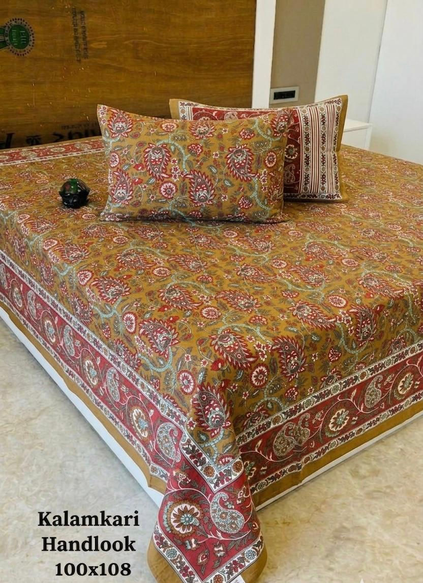 KALAMKARI HANDLOOK 100*108