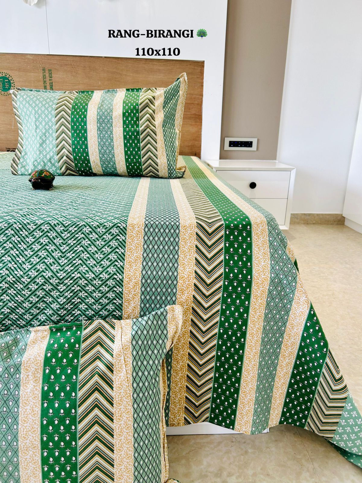 RANG - BIRANGI 110 x 110 INCHES BEDSHEET