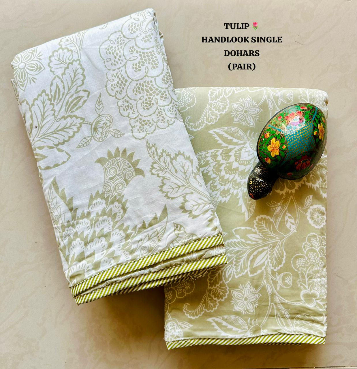 LATEST TULIP HANDLOOK SINGLE DOHARS PREMIUM COLLECTION