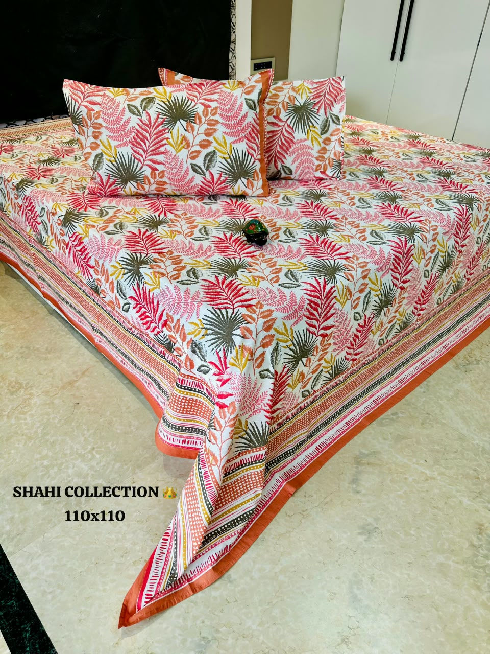 SHAHI COLLECTION 110 x 110 INCHES BEDSHEET