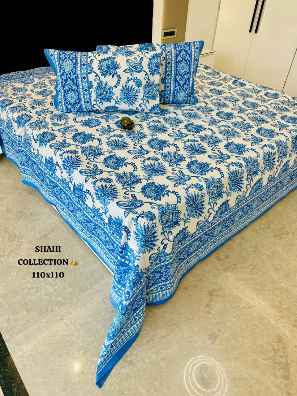 SHAHI COLLECTION 110 x 110 INCHES BEDSHEET