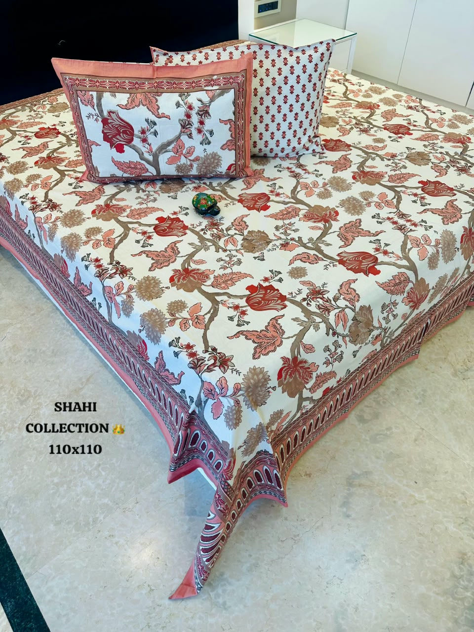 SHAHI COLLECTION 110 x 110 INCHES BEDSHEET