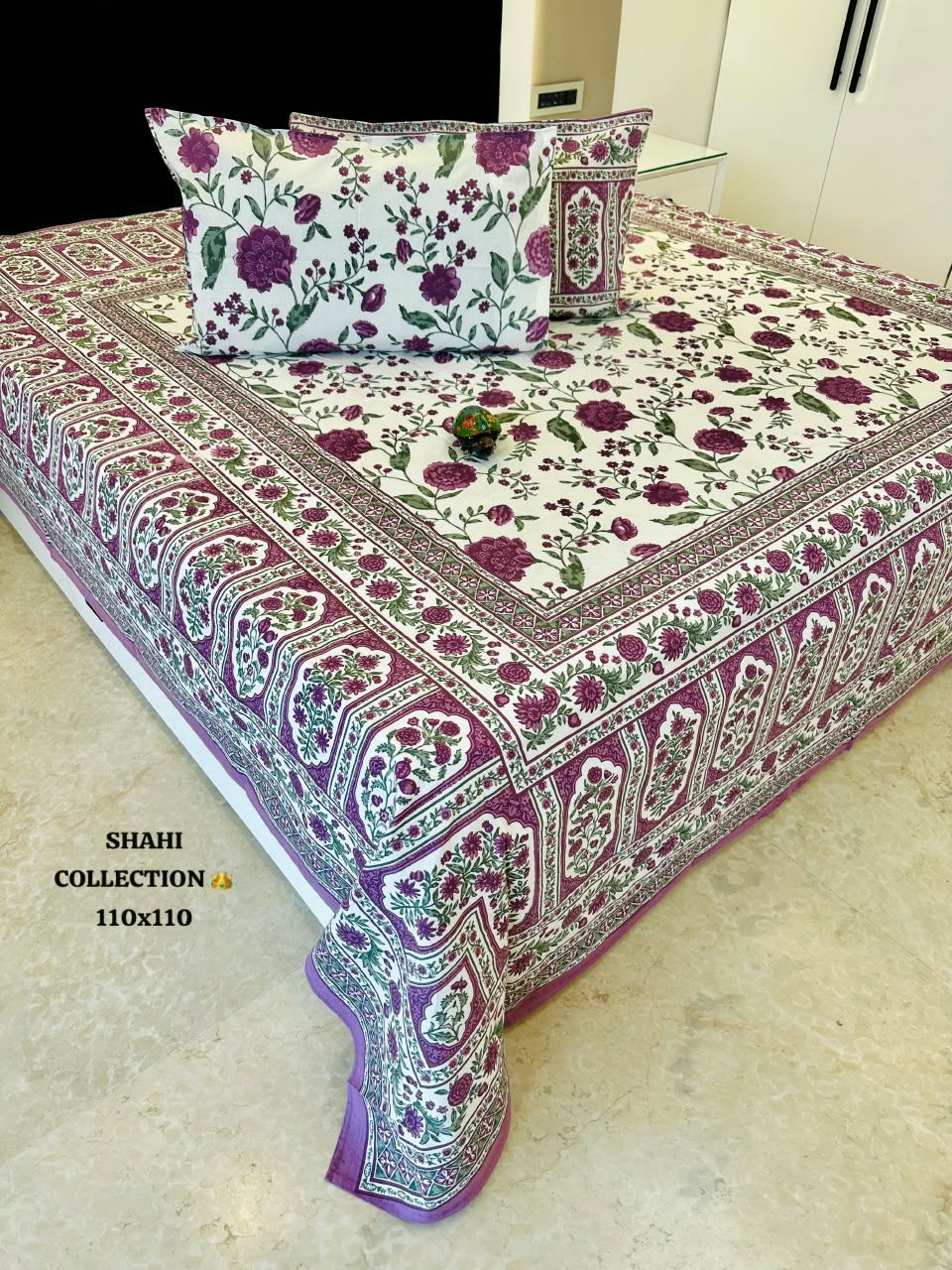 SHAHI COLLECTION 110 x 110 INCHES BEDSHEET