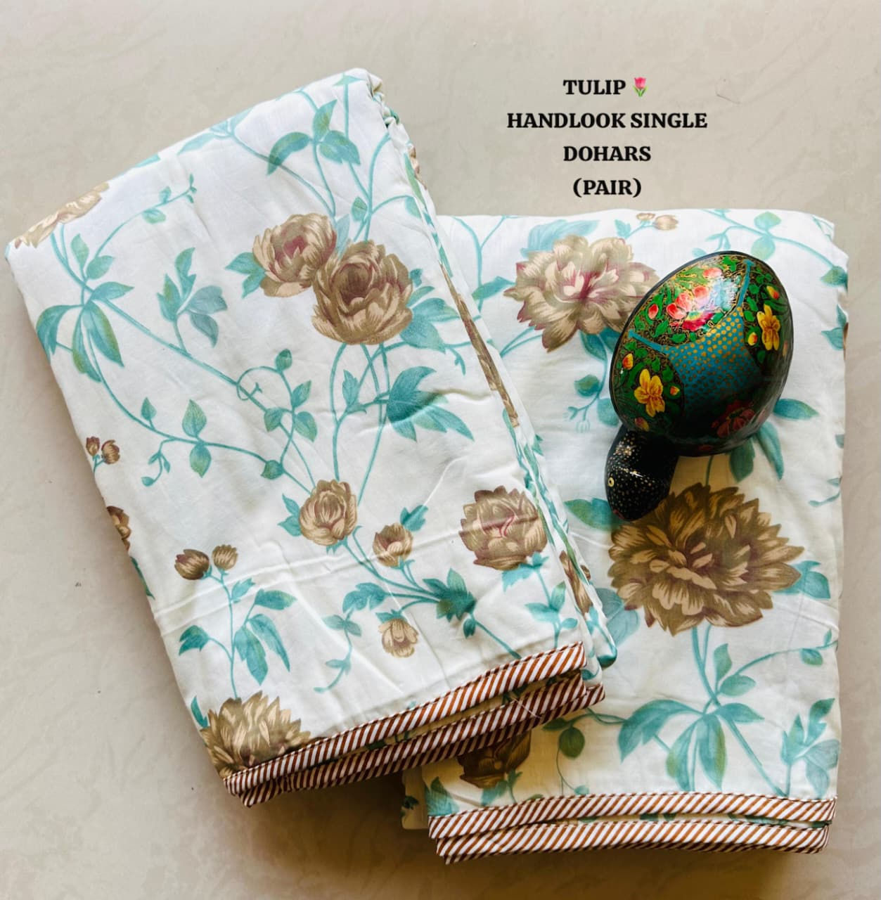 LATEST TULIP HANDLOOK SINGLE DOHARS PREMIUM COLLECTION