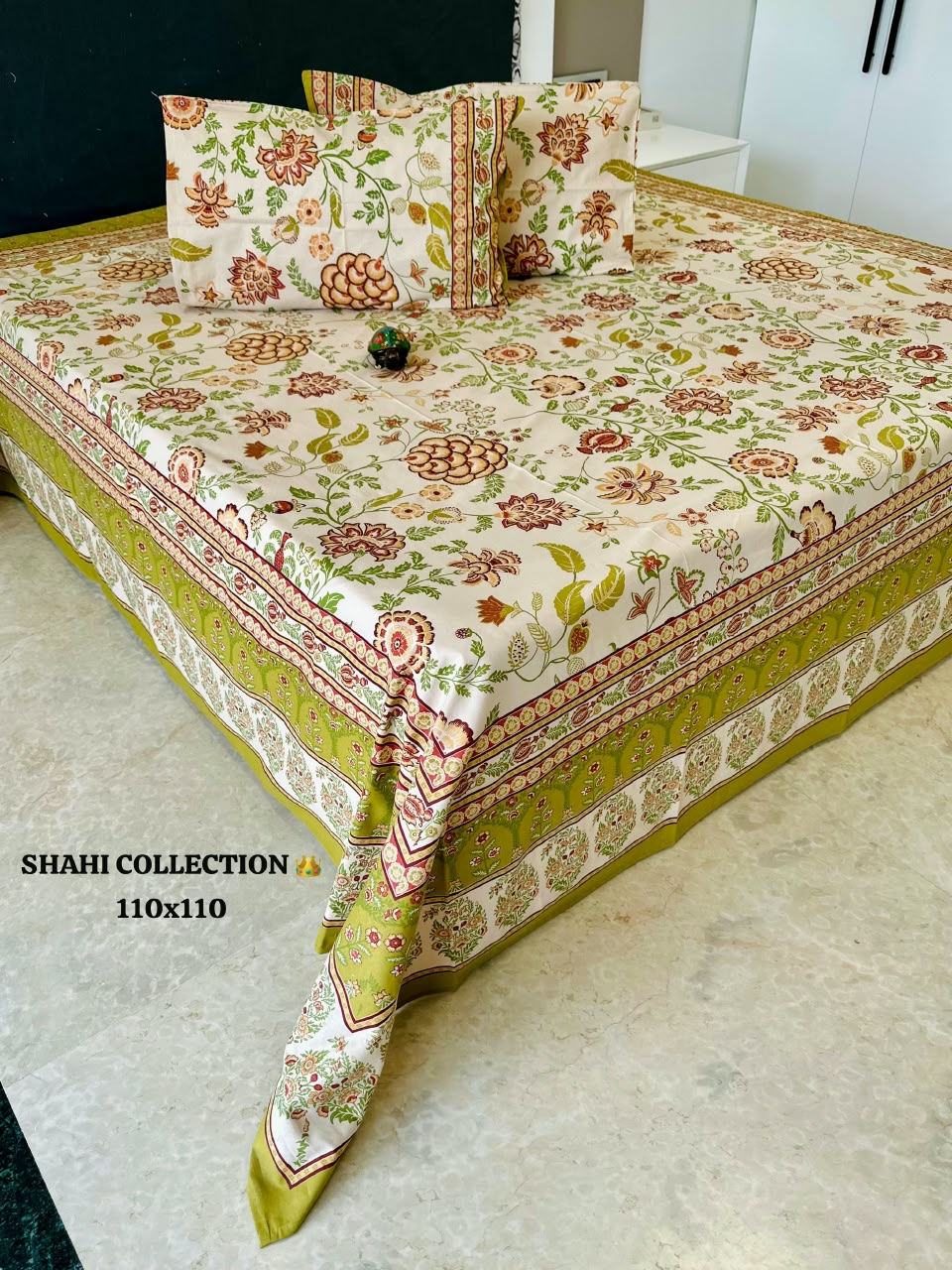 SHAHI COLLECTION 110 x 110 INCHES BEDSHEET