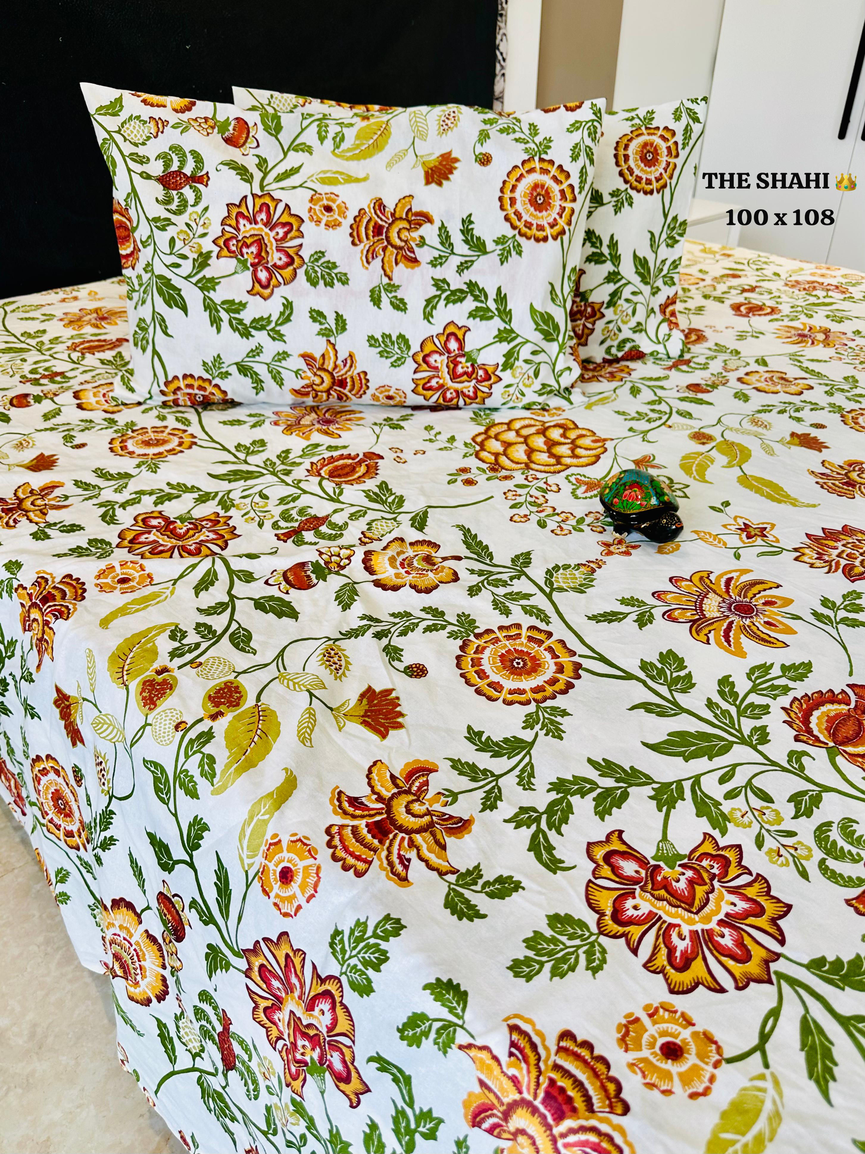 FLORALS πͺ·& SHAHI 100*108