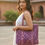 Thumbnail: Quilted Tote Bag with Zip Closure
