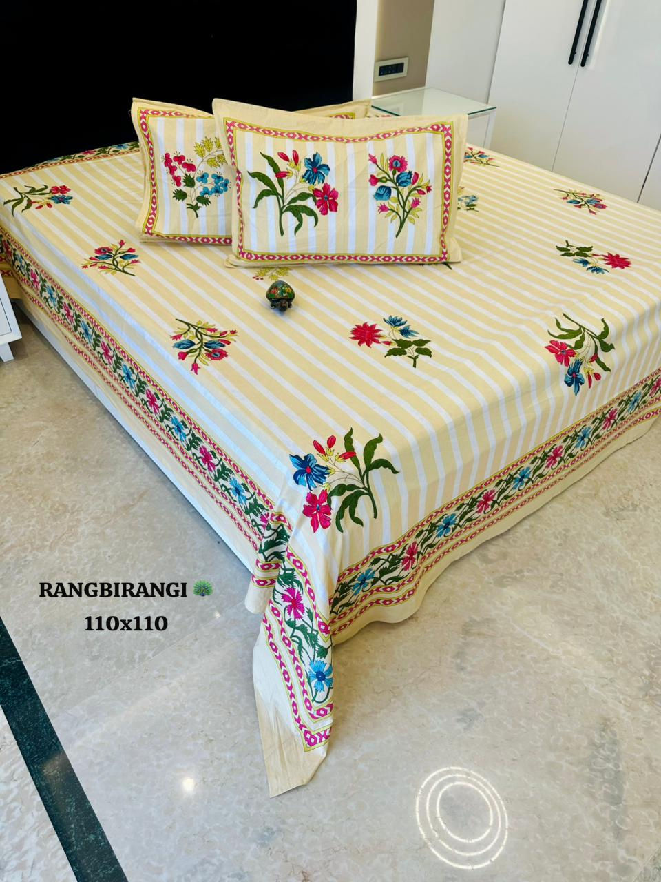 RANG - BIRANGI 110 x 110 INCHES BEDSHEET