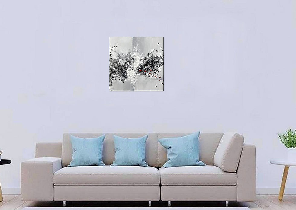 Miniature : Sonia Dumoulin - NUIT BLANCHE - 60x60 - Acrylique