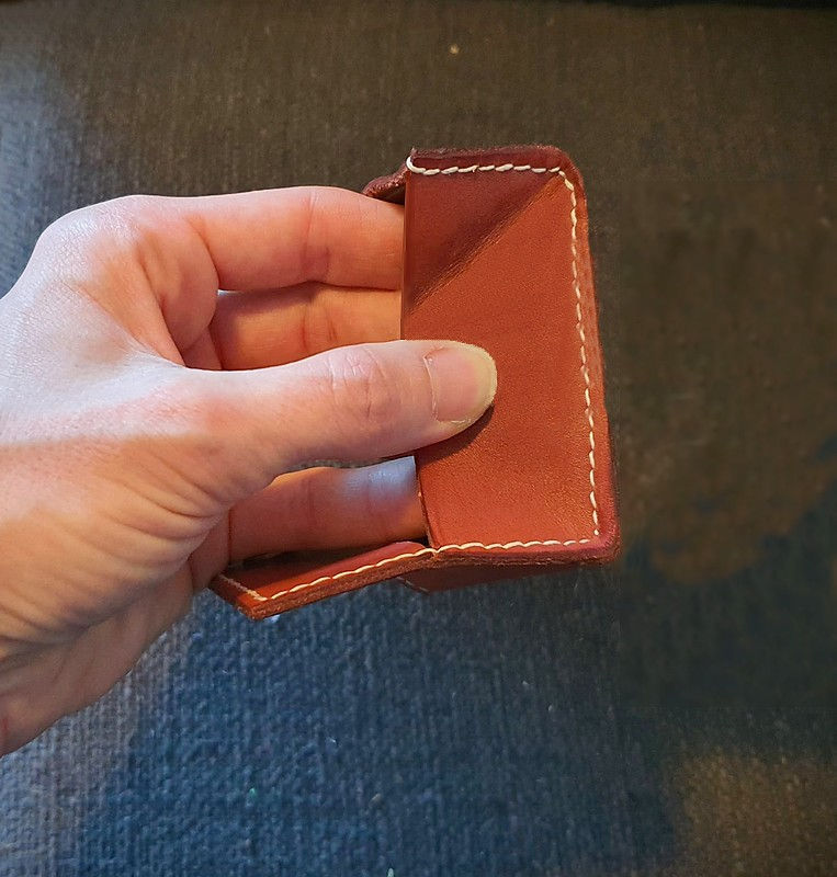 Miniature : Atelier A. P. Cuir - Petit porte-monnaie fait main -Klein handgemacht -Piccolo