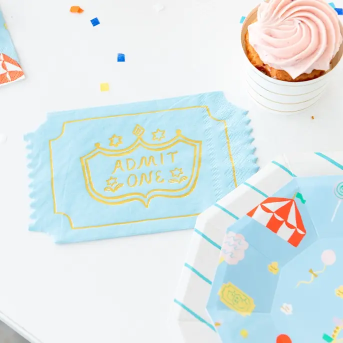 Thumbnail: Circus Party Napkins