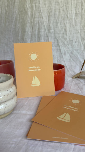 Miniaturbild: Karte endless summer