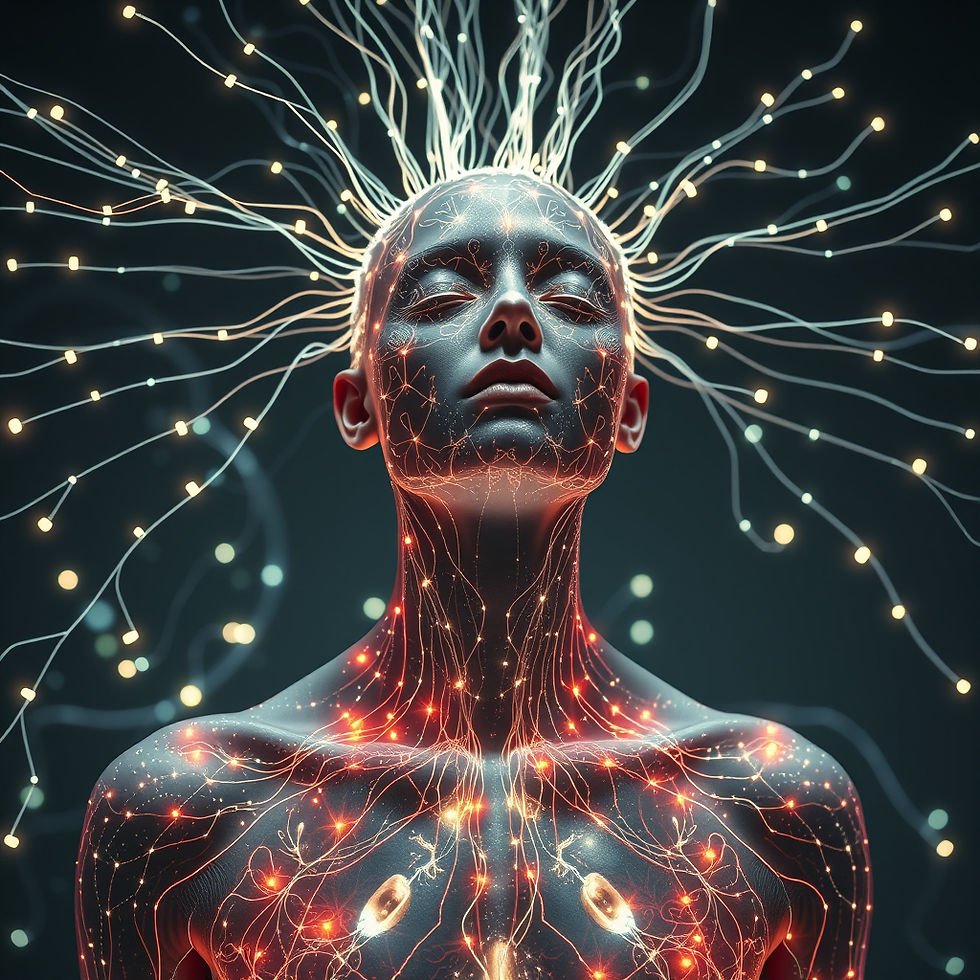 une personne hypersensible a comme des antennes plus denses et plus fournies qui la relient au monde extérieur