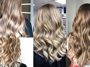 Recreate the natural highlights with Balayage at Hollywood Hair Creative Flare