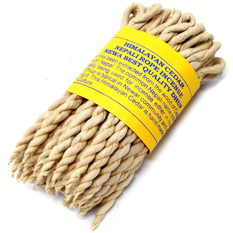 Cedar - Nepal Herb Rope Incense x 50