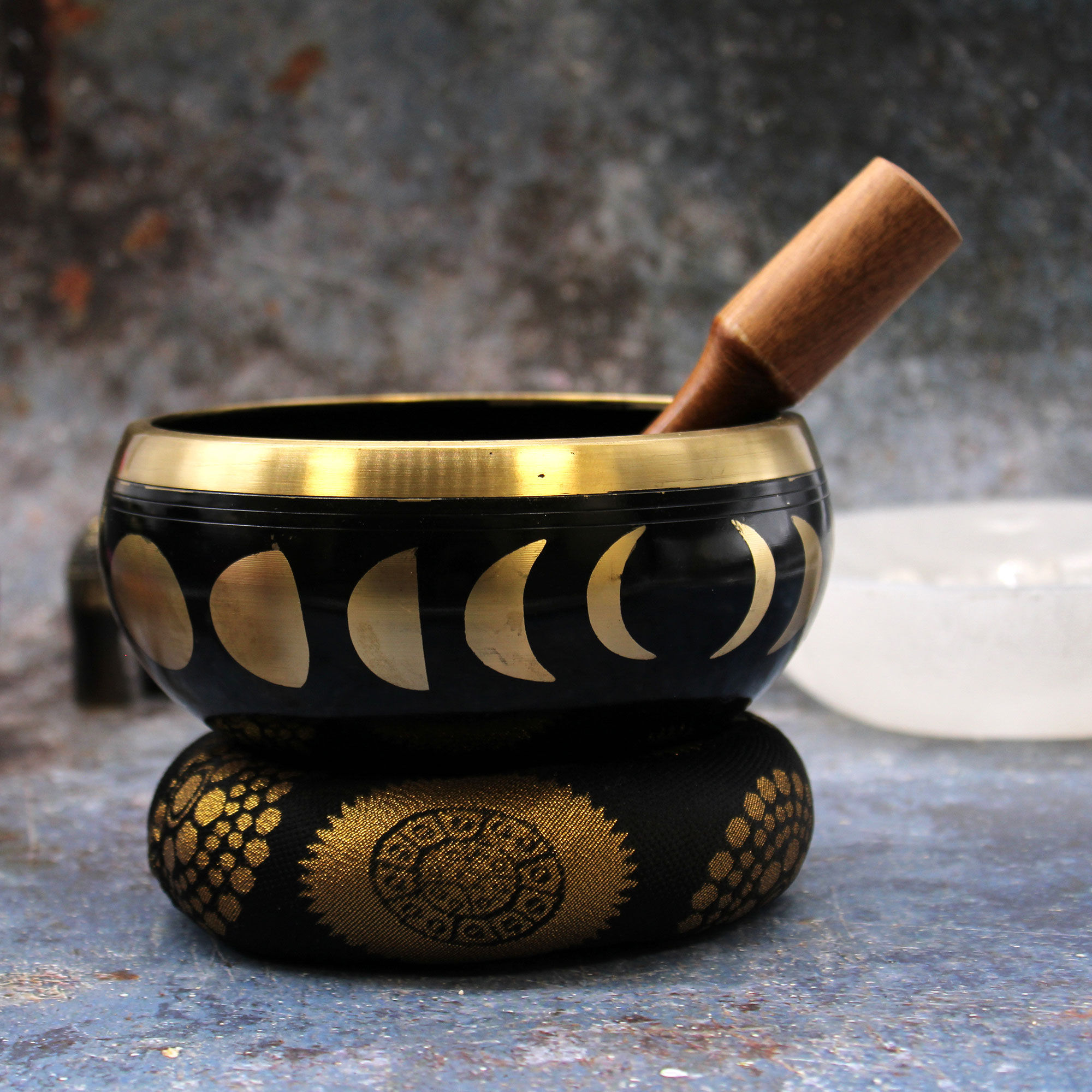 Moon Phase - Singing Bowl Set - 14cm