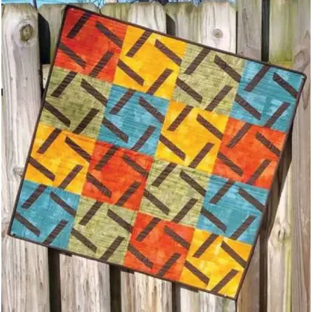 Mini Plinko Quilt Pattern by Cut Loose Press