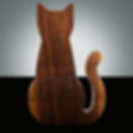 Thumbnail: Timekeeper Cat - Black Walnut