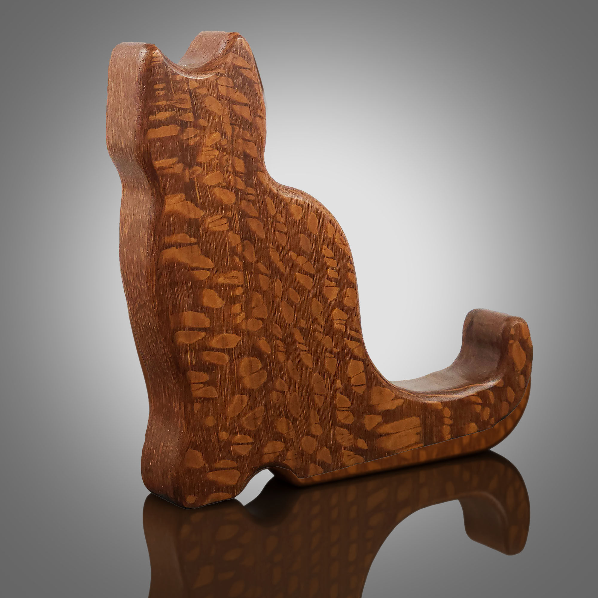"Feed Me Cat" - Leopardwood