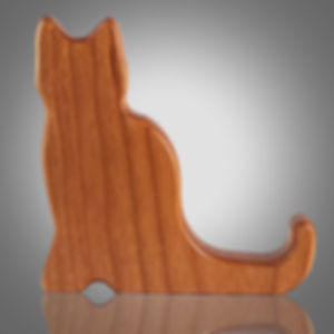 "Feed Me Cat" - American Cherry