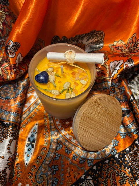 Pet Spirit Connection & Remembrance Spell Candle (7oz)