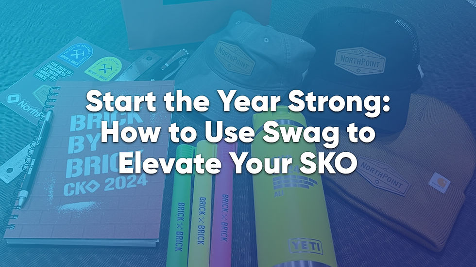 Start the Year Strong: How to Use Swag to Elevate Your SKO