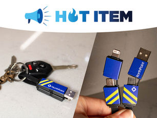 Hot Item: The KeyConnect Charging Cable