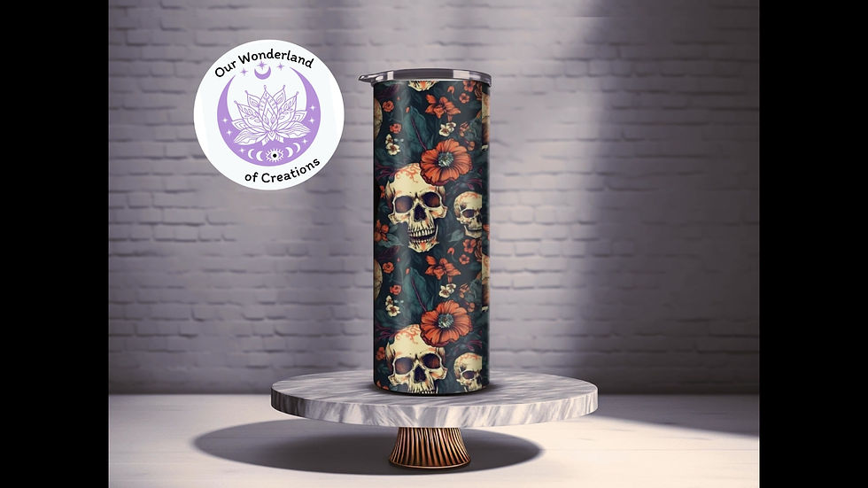 Thumbnail: Spooky Season Different Designs 20oz Tumbler